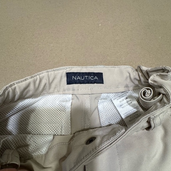 Nautica Tan Performance Wear Classic Shorts - Picture 4 of 5